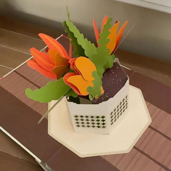 Paper Blossoms Coffee Table Pop Up Book - Picture 3 of 8